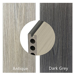 Antique+Dark grey