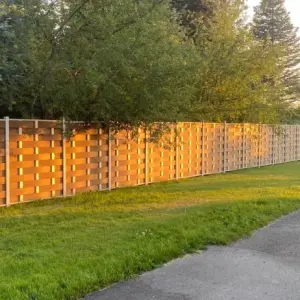 Woven fence